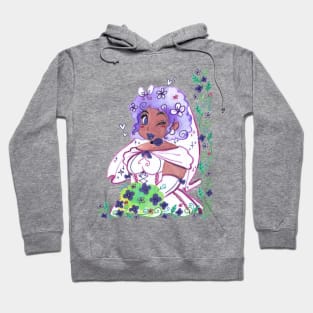 Purple Haired Bride Hoodie